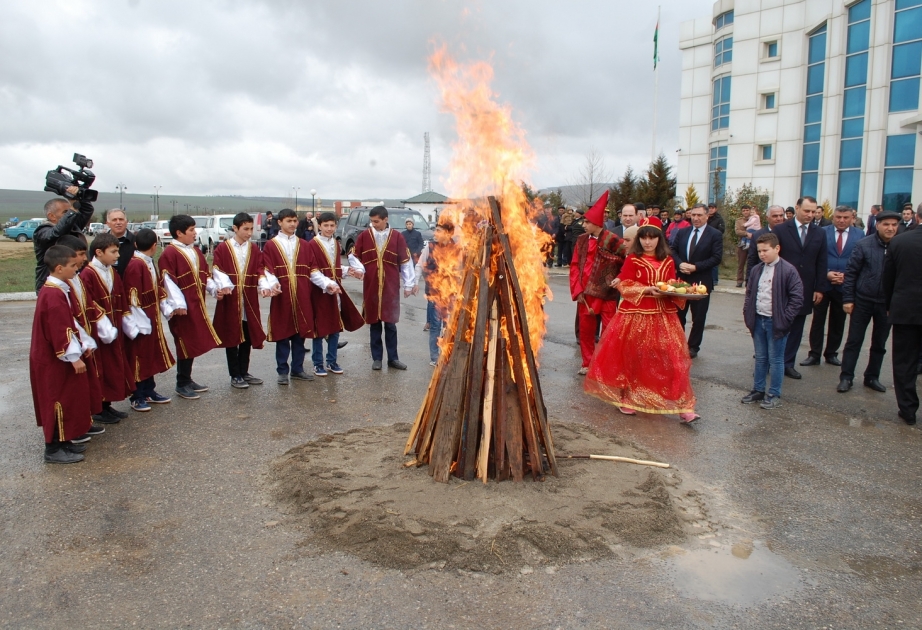 Bölgələrdə Novruz sevinci yaşanıb