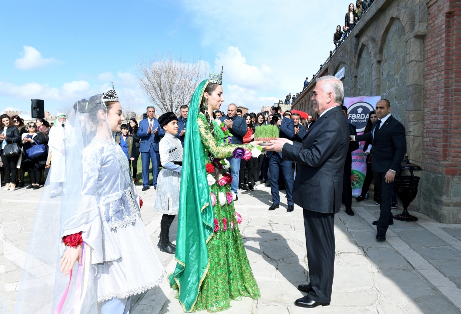 Naxçıvanda Novruz bayramı münasibətilə ümumxalq şənliyi keçirilib