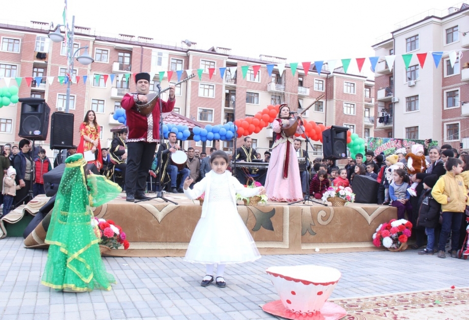 Məcburi köçkün qəsəbələrində Novruz şənlikləri keçirilib