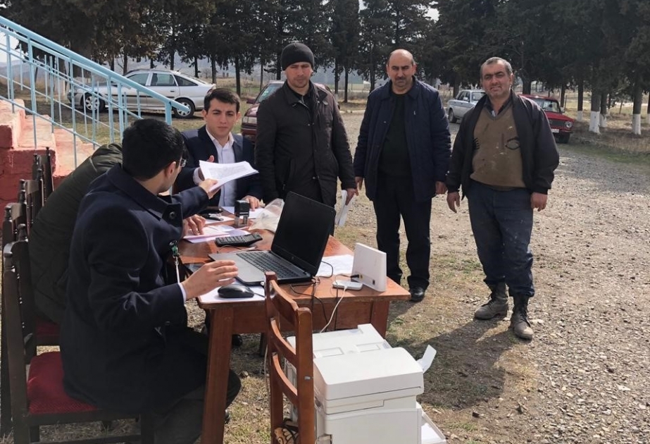 Qazax rayonunda mineral gübrələrin səyyar satışına başlanılıb