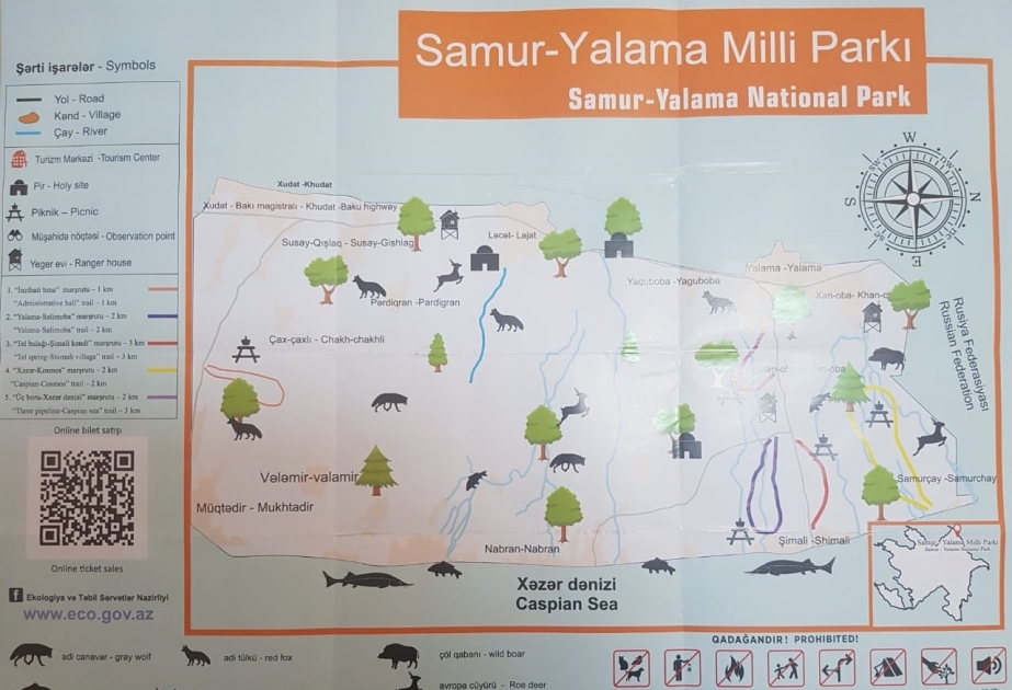Təbiətin gözoxşayan dəyişikliklərini müşahidə etmək istəyənlər milli parklara gələ bilərlər