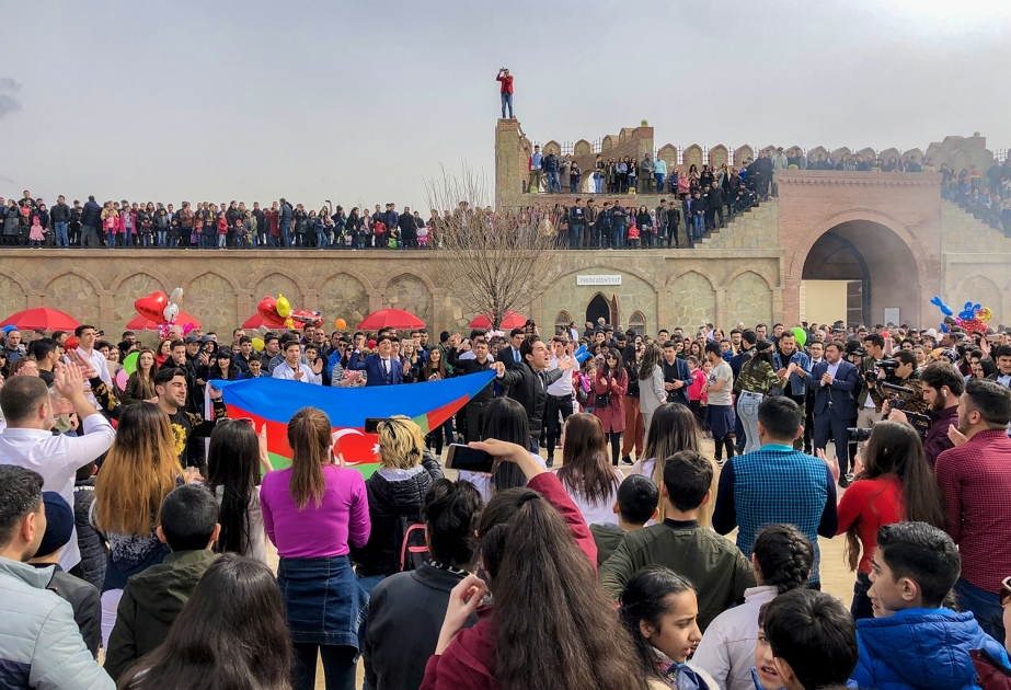 Naxçıvanqalada Novruz bayramı münasibətilə ümumxalq şənlikləri davam edir