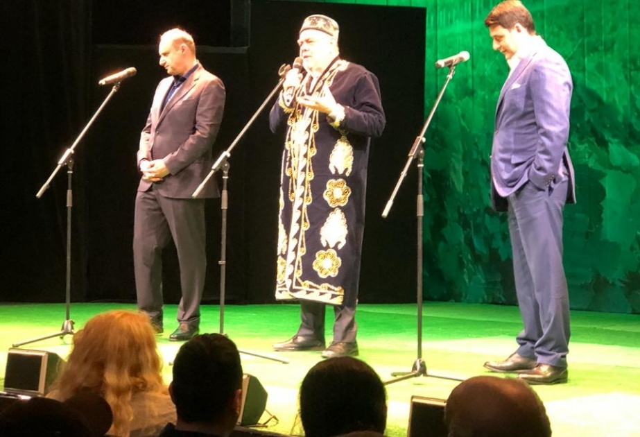 Moskvada dağ yəhudilərinin “Rambam” teatrı çıxış edib
