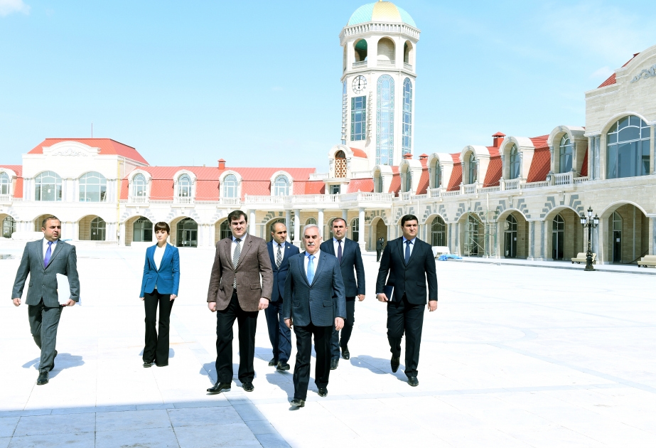 “Saat Meydanı” Kompleksi sakinlərin və turistlərin rahatlığına hesablanıb