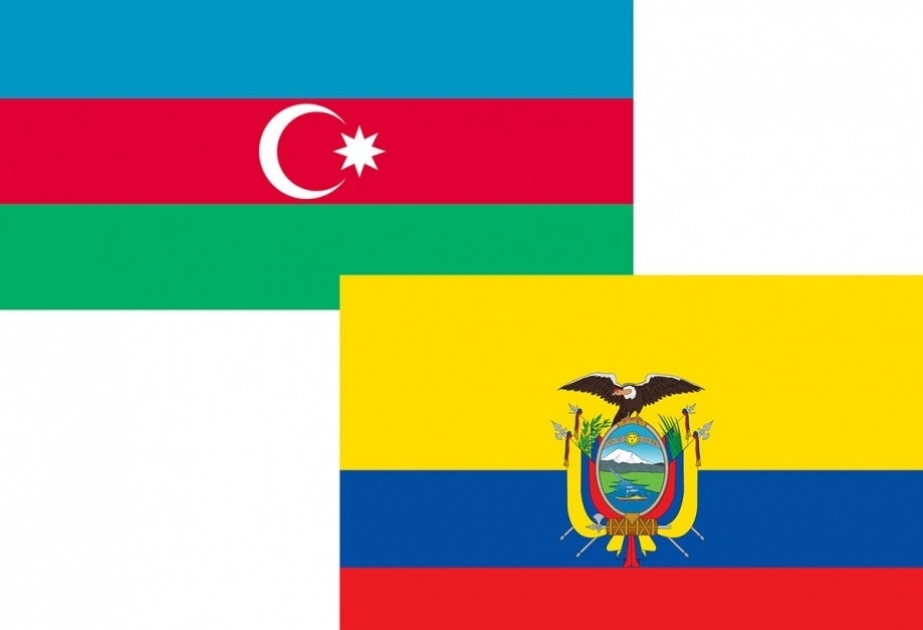 Cancilleres de Azerbaiyán y de Ecuador intercambiaron de palabras de felicitación