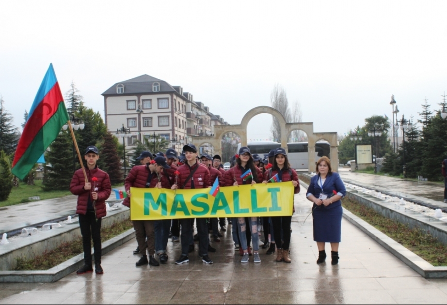 Masallı və Cəlilabad məktəbliləri Şimal bölgəsinə yola düşüblər