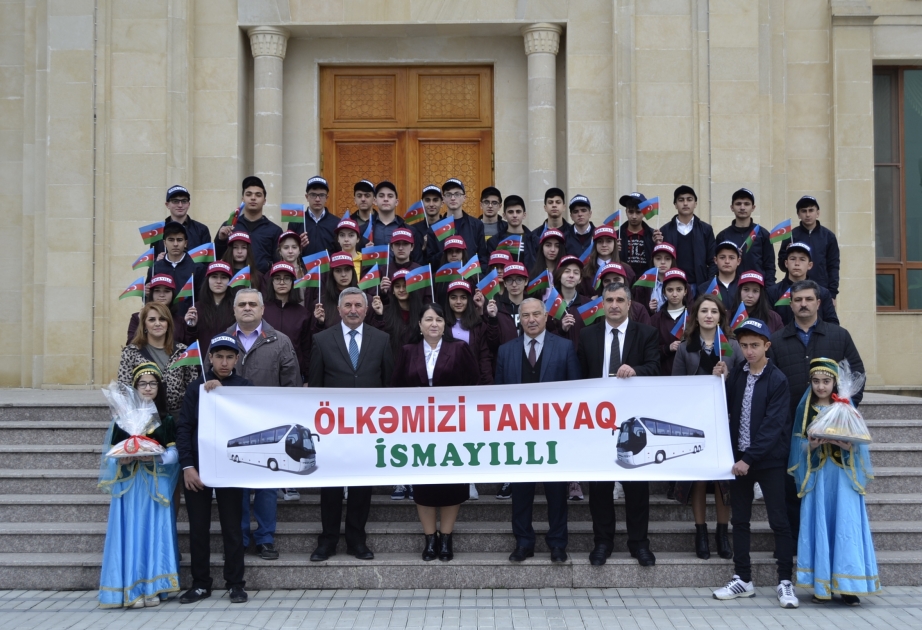 “Ölkəmizi tanıyaq” tur-aksiyası məktəblilərə ölkəmizi sevdirir