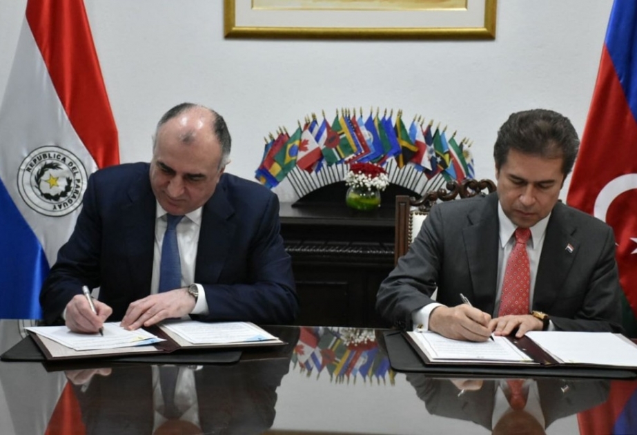 Paraqvay ilə Azərbaycan diplomatik pasportlu şəxslər üçün vizanın aradan qaldırılması barədə saziş imzalayıb
