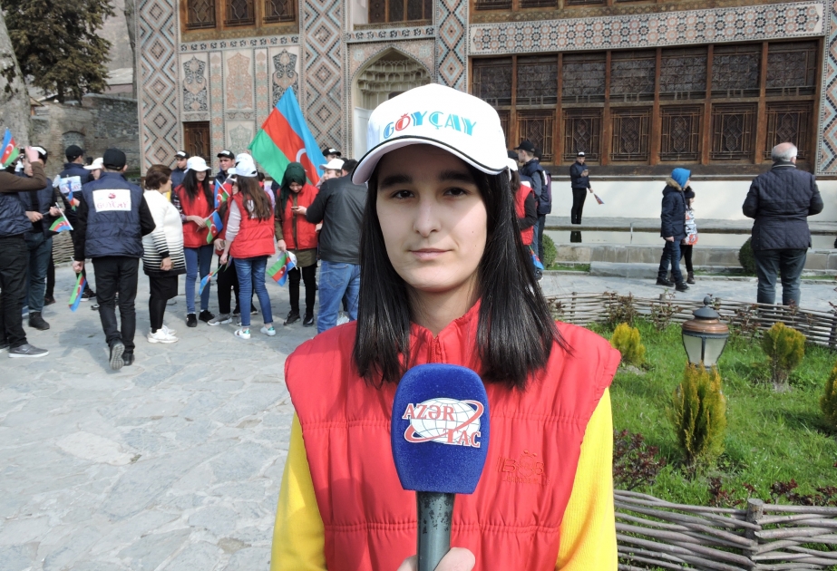 Göyçay məktəblisi: Ekskursiyamız çox maraqlı keçir