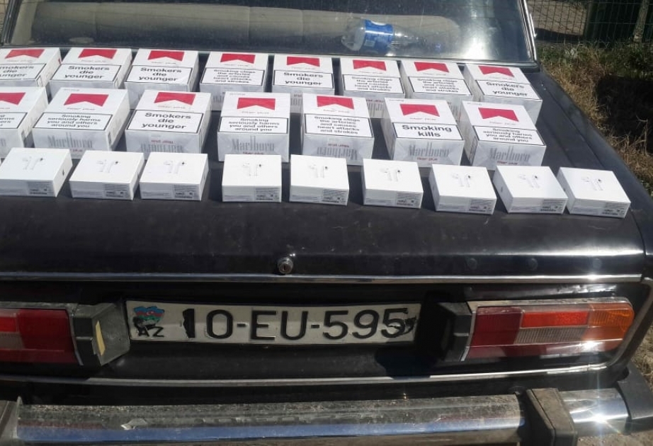 Gömrük nəzarətindən gizlədilən Siqaret, mobil telefon aksesuarları və kürü aşkarlanıb