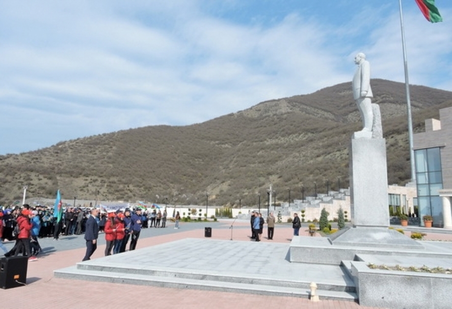 Qədim Şəkinin tarixi məkanları məktəblilərin marağına səbəb olub