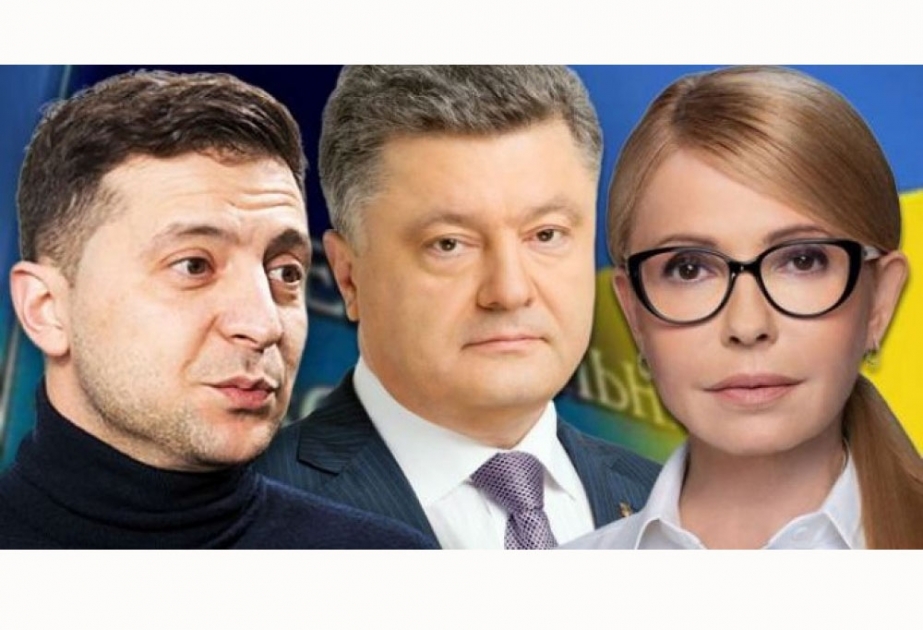 Ukraynada prezident seçkilərində namizədlərin reytinq siyahısı açıqlanıb