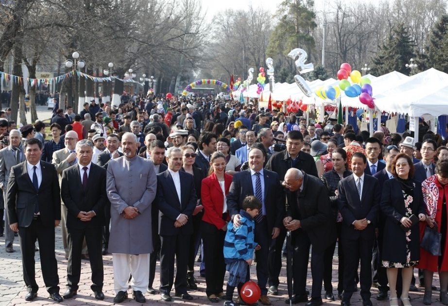 Azərbaycan Bişkekdə keçirilən Novruz yarmarkasında təmsil olunub