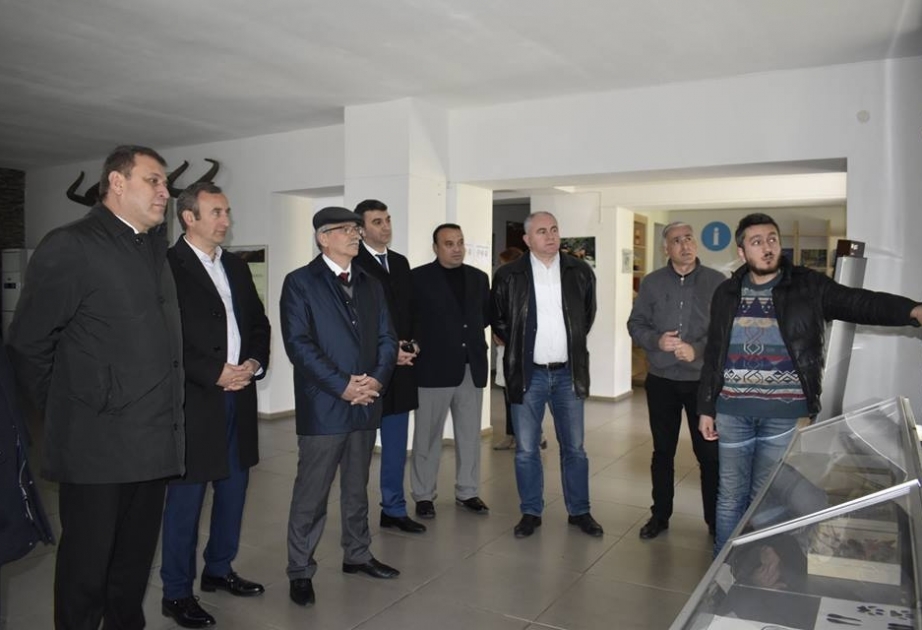 Azərbaycanın Gürcüstan ilə sərhəd rayonlarının rəhbər şəxsləri əməkdaşları Laqodexi rayonunda olublar
