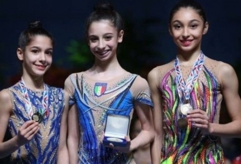 Azerbaijani gymnast wins two medals in France