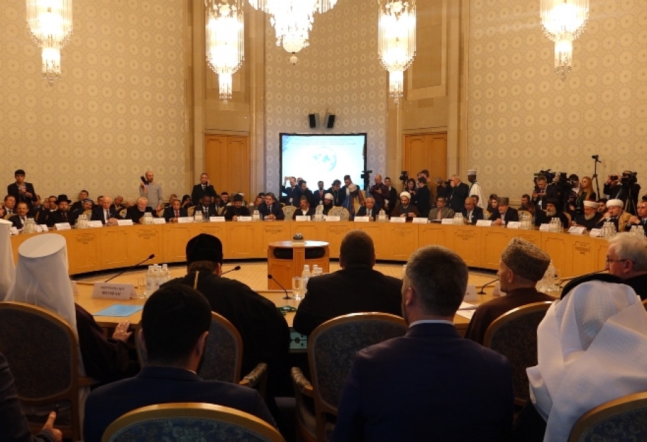 Moskvada keçirilən konfransda Azərbaycandakı dövlət-din münasibətlərindən, multikultural mühitdən danışılıb