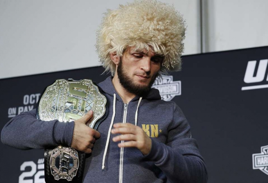 UFC-nin yüngül çəkidə qalibi Həbib Nurmaqomedov titulunu qorumaq üçün döyüşə çıxacaq