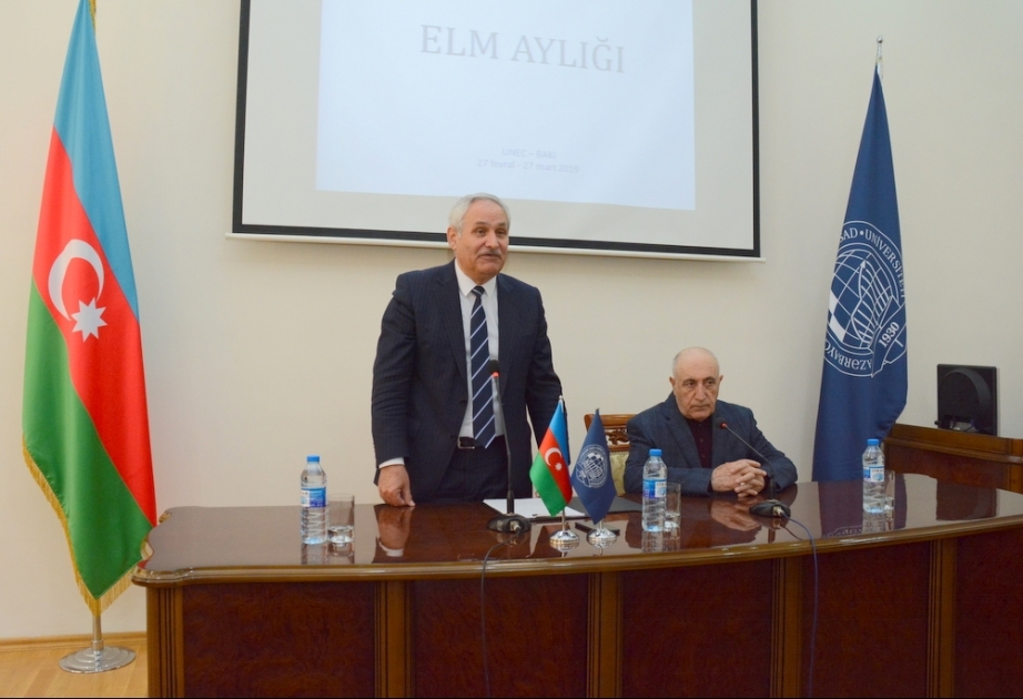 UNEC növbəti “Elm aylığı”na yekun vurub
