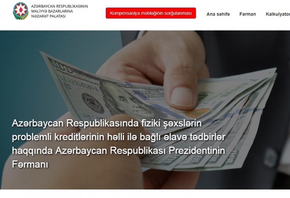 Problemli kreditlər üzrə kompensasiya ödənişi və restrukturizasiya ilə bağlı portal təqdim edilib  YENİLƏNİB