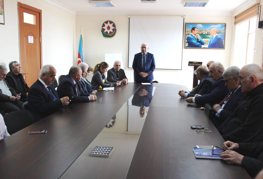 Azərbaycanda coğrafiya elminin perspektivləri ilə bağlı məruzə dinlənilib