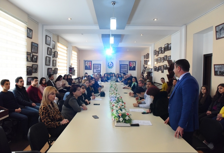 ADU-da “31 mart - azərbaycanlıların soyqırımı” mövzusunda dəyirmi masa keçirilib