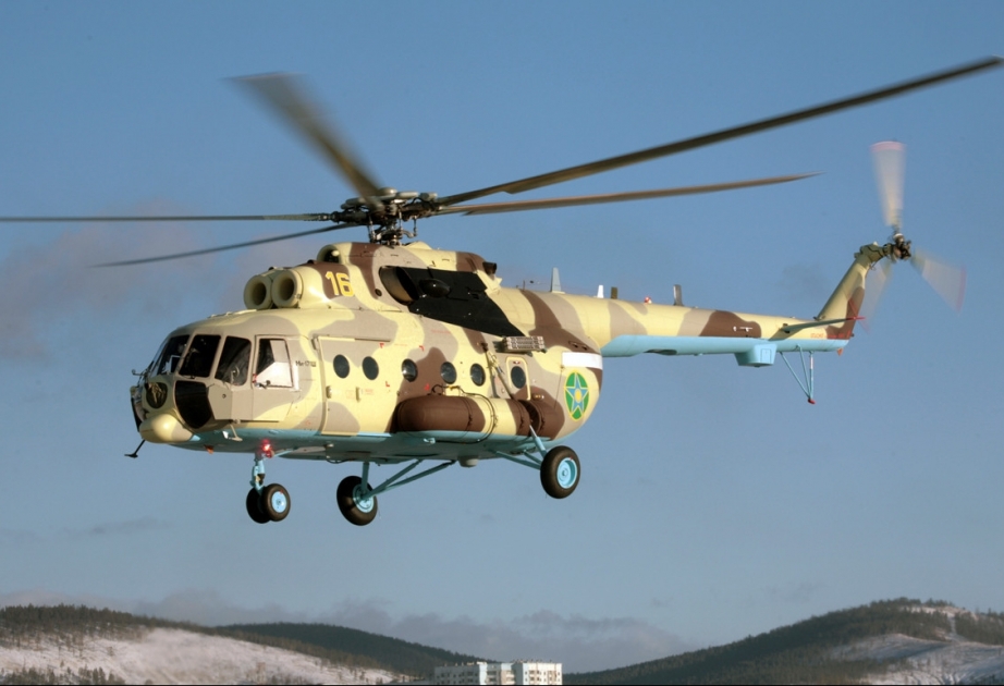 Qazaxıstan ordusunda Mİ-8 helikopterlərinin istifadəsi müvəqqəti dayandırılıb