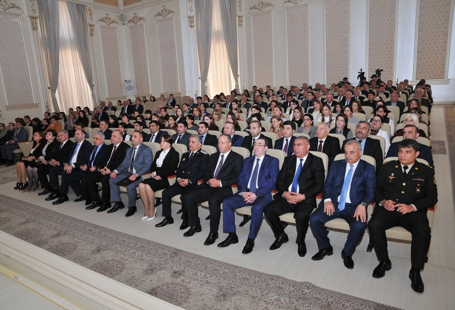 В Абшеронском районе прошло мероприятие, посвященное 100-летию создания органов безопасности Азербайджана