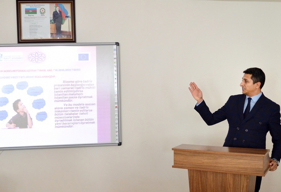 Amerika Birləşmiş Ştatlarından gələn mütəxəssislər “Naxçıvan” Universitetində olublar