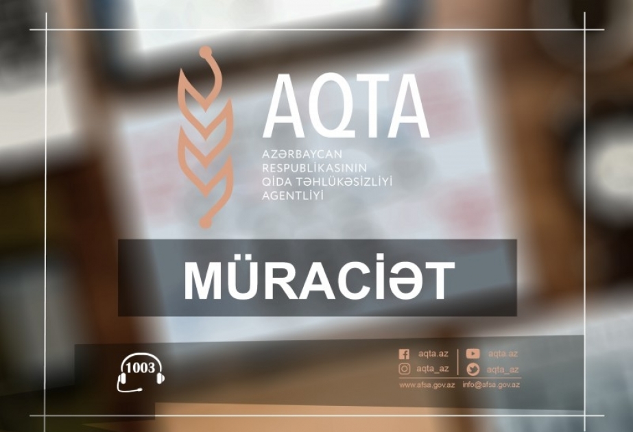 Qida Təhlükəsizliyi Agentliyi şəffaflığı və effektivliyi artırmaq üçün sahibkarlara və vətəndaşlara müraciət edib