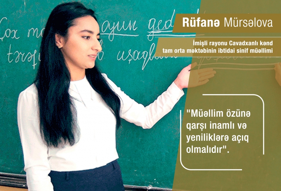 İbtidai sinif müəllimi “Bizim müəllim” layihəsində