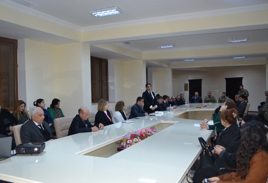 Kürdəmirdə Azərbaycanlıların Soyqırımı Günü ilə bağlı dəyirmi masa təşkil edilib