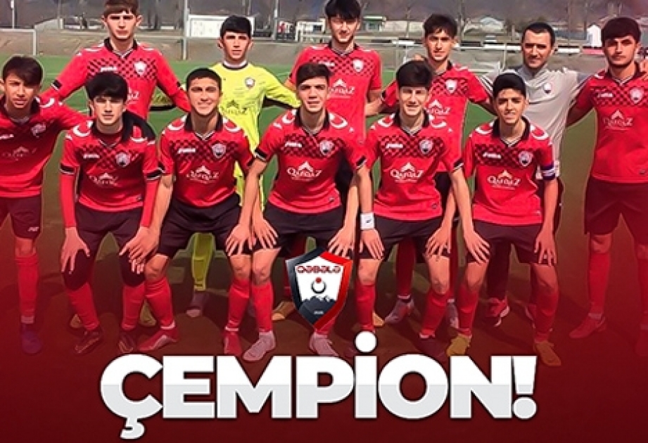 “Qəbələ” U-16 Liqasının çempionu olub