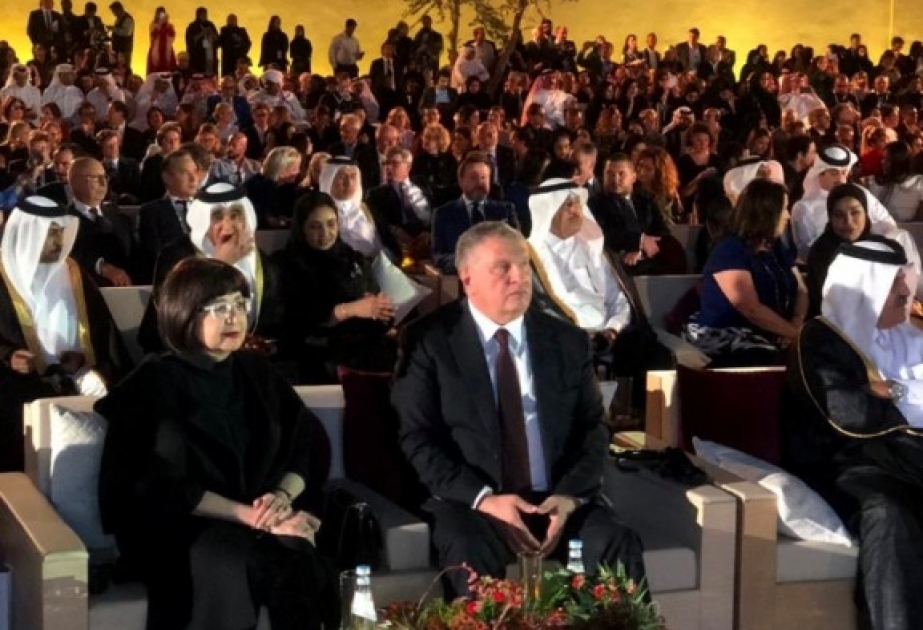 Azərbaycan nümayəndə heyəti Qətər Milli Muzeyinin yeni binasının açılış mərasimində iştirak edib