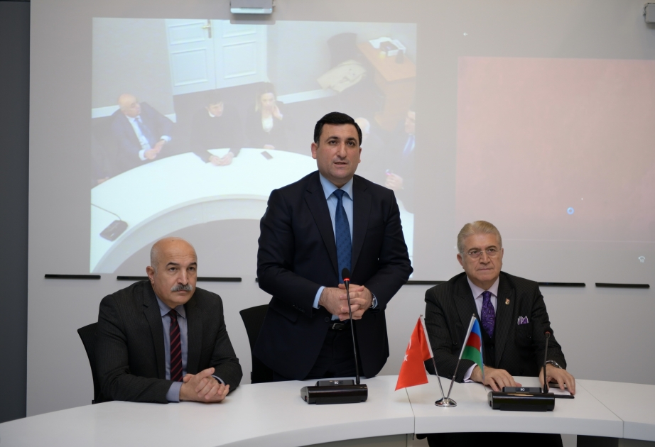 İstanbul Aydın Universitetinin nümayəndə heyəti ADNSU-da olub