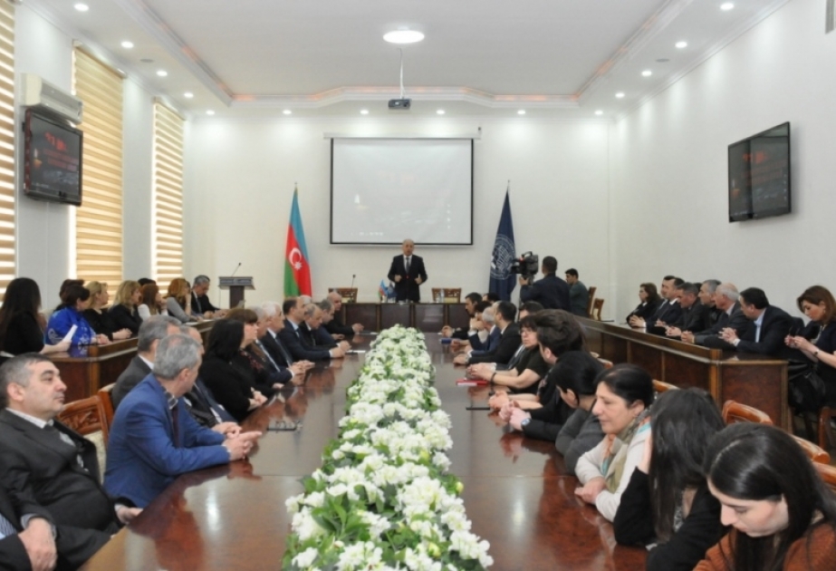 UNEC-də 31 mart - Azərbaycanlıların Soyqırımı Günü qeyd olunub
