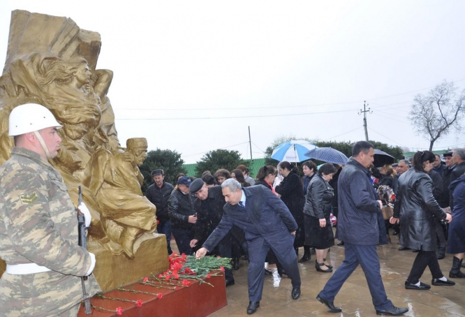 Soyqırımı qurbanlarının xatirəsi Qarabağ bölgəsində ehtiramla yad edilib
