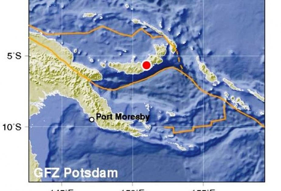 Papua Yeni Qvineyada 6,1 bal gücündə zəlzələ olub