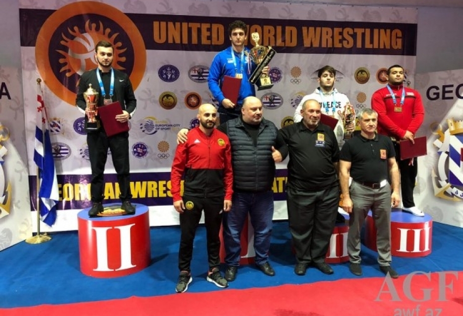 Güləşçilərimiz beynəlxalq turnirdə beş medal qazanıblar