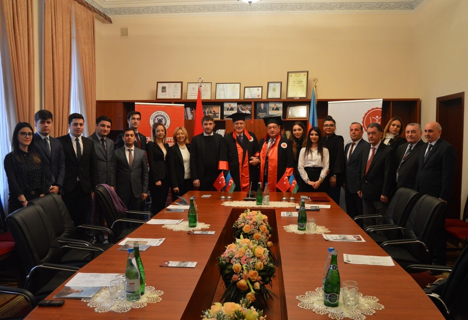 Azərbaycan Kooperasiya Universiteti ilə Türkiyənin İstanbul Aydın Universiteti arasında əməkdaşlıq protokolu imzalanıb