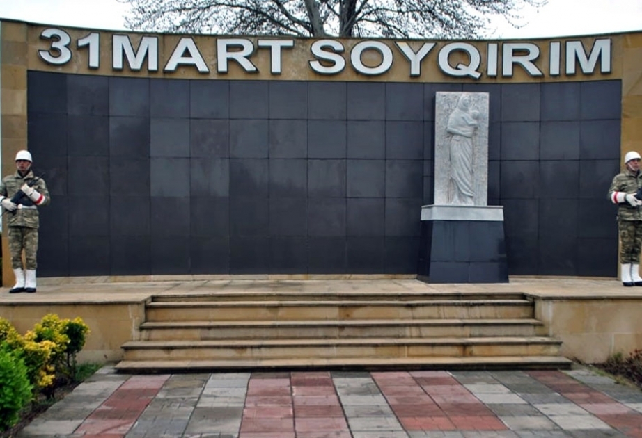 В азербайджанской армии проведен цикл мероприятий в связи со 101-й годовщиной геноцида азербайджанцев