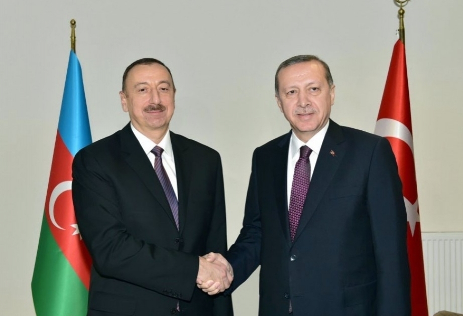 Präsident Ilham Aliyev telefoniert mit Präsident Recep Tayyip Erdogan