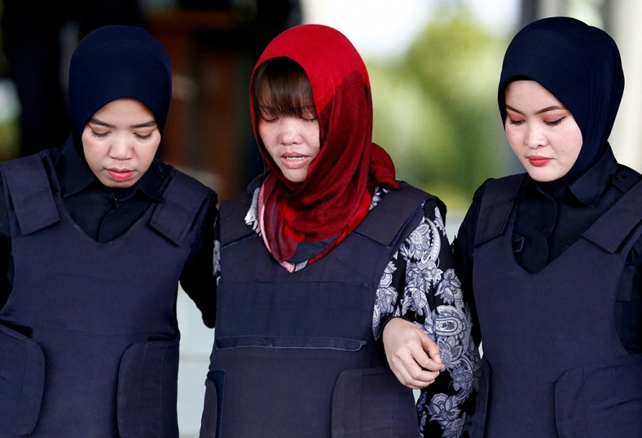 Malayziyada Kim Çen Namın ölümündə şübhəli bilinən qadın barədə hökm çıxarılıb