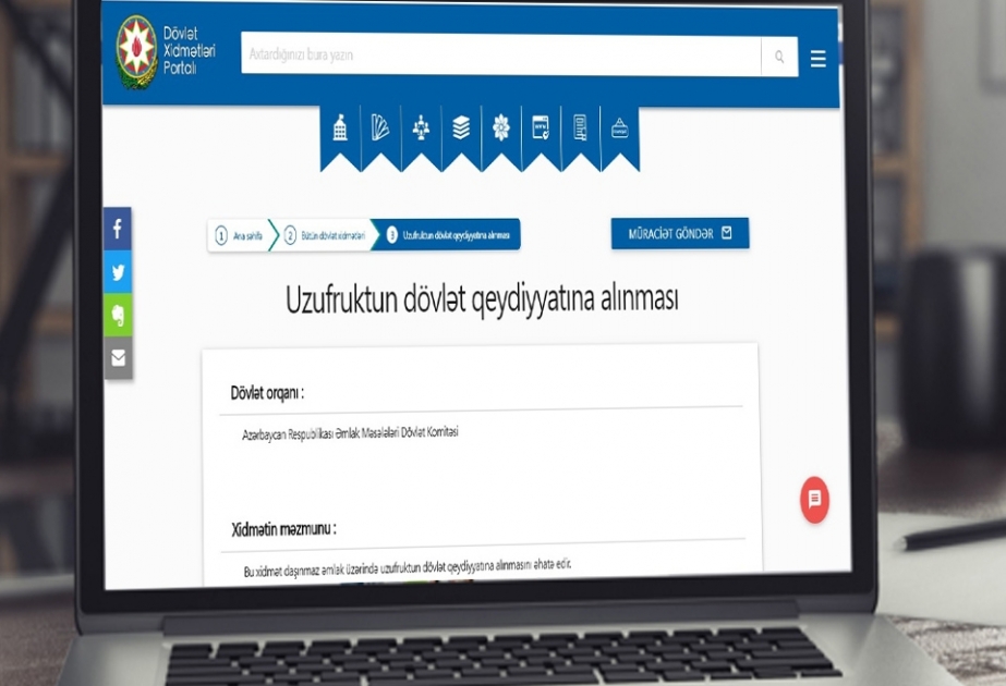 Uzufruktun dövlət qeydiyyatına alınması və ləğvi necə aparılır?