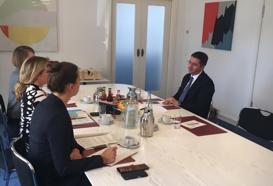 Azərbaycan ilə Almaniyanın Reynland-Pfalts federal torpağı arasında əməkdaşlıq imkanları müzakirə edilib