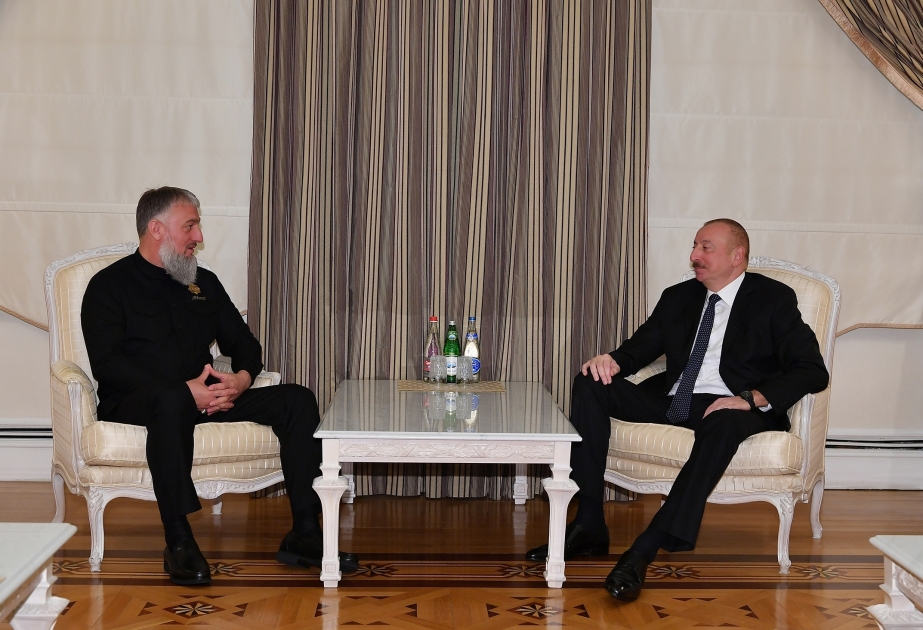 President Ilham Aliyev received adviser to head of Chechen Republic of Russia VIDEO