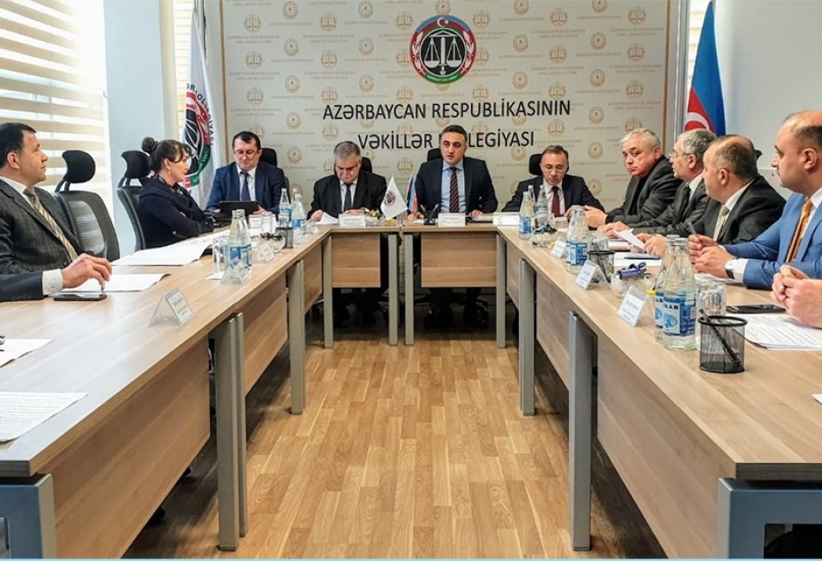 Vəkillər Kollegiyası Rəyasət Heyətinin növbəti iclası keçirilib