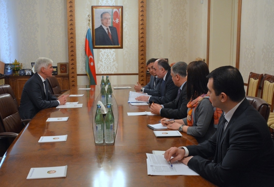 FM Mammadyarov meets with newly appointed honorary consul of Azerbaijan to Austria