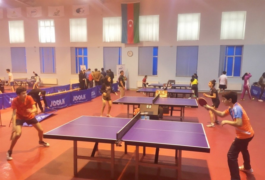 Stolüstü tennis üzrə Azərbaycan birinciliyi start götürüb