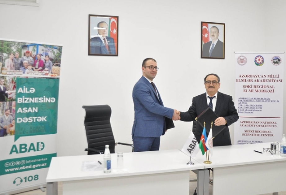 Şəki Regional Elmi Mərkəzi “ABAD” ilə əməkdaşlıq edəcək