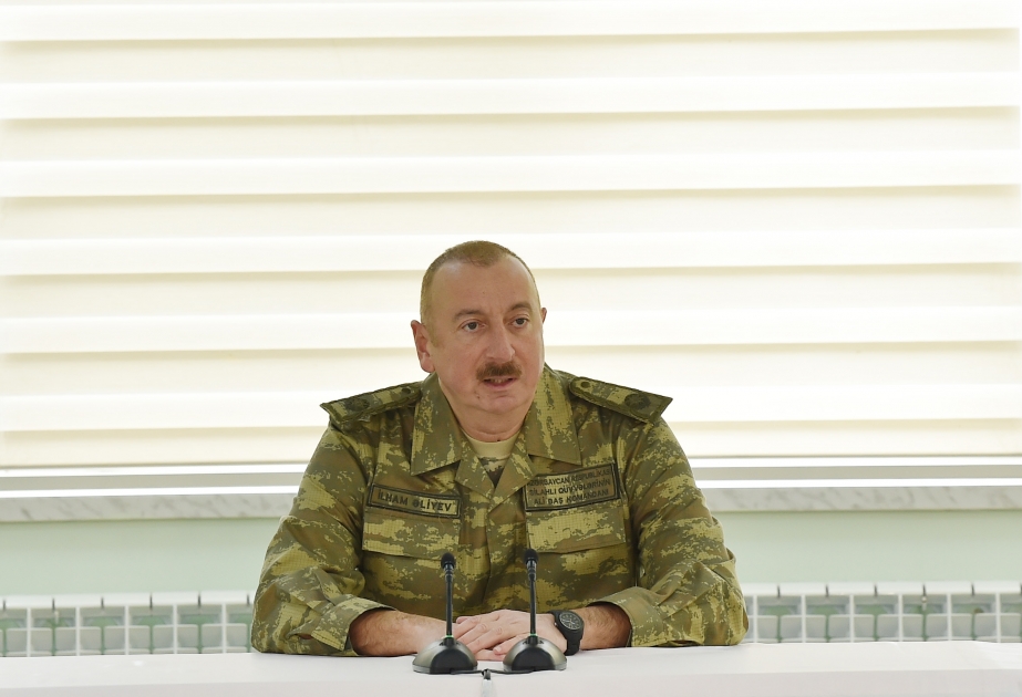 Azərbaycan Prezidenti: Aprel döyüşləri zamanı mülki vətəndaşlarımız da qəhrəmanlıq göstəriblər VİDEO